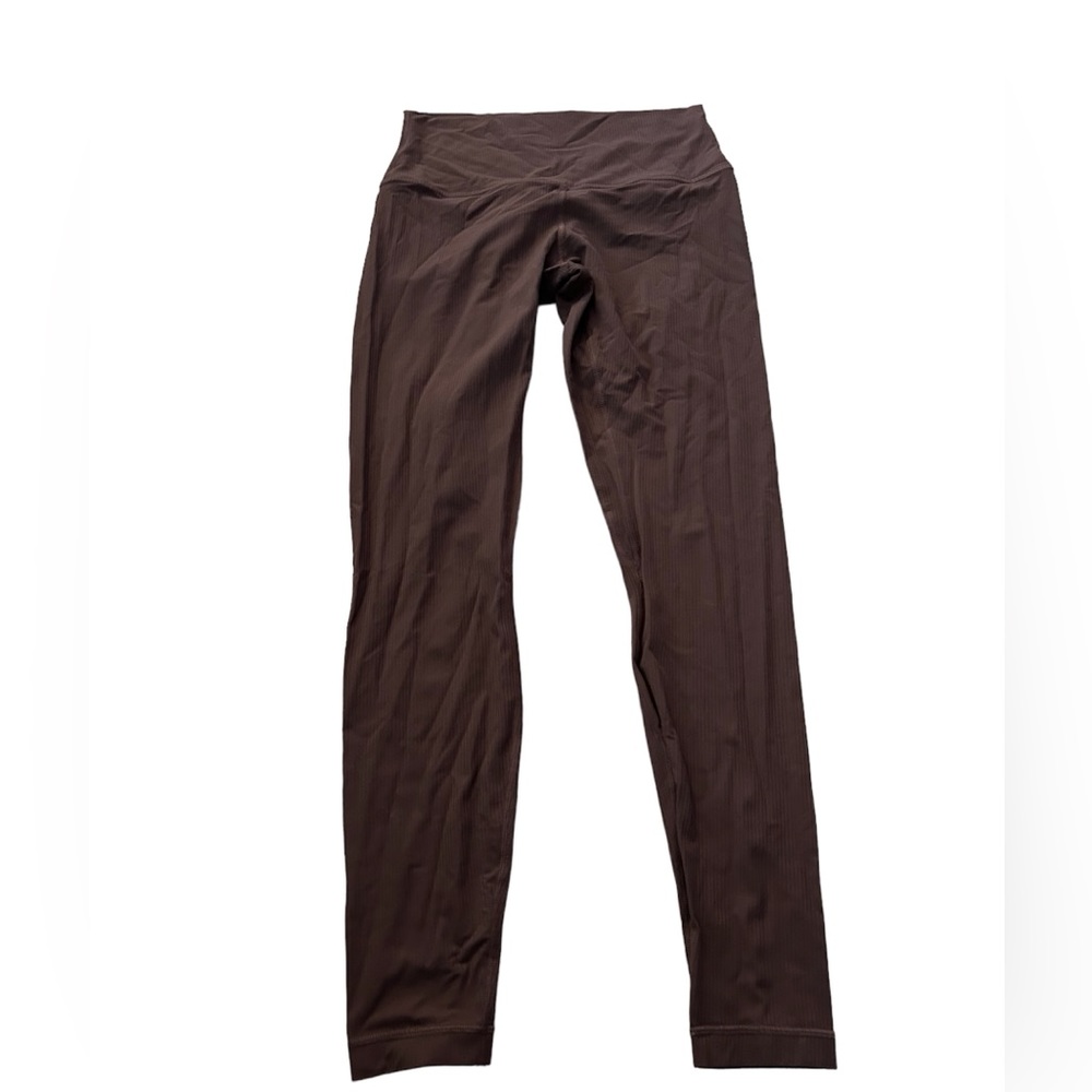 lululemon athletica Brown High-Waist Leggings
